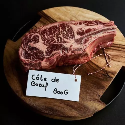 Premium Cote de Boeuf bij vlees restaurant Vondelpark