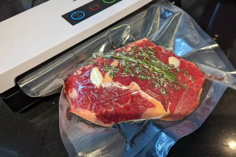 Ribeye sous vide